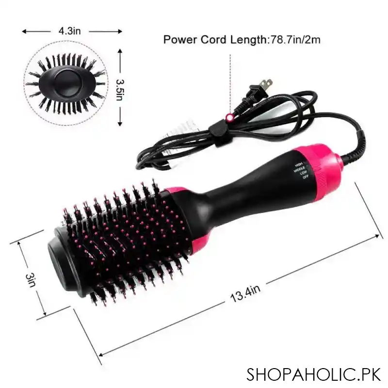 Hair Straightener Brush 3 in1