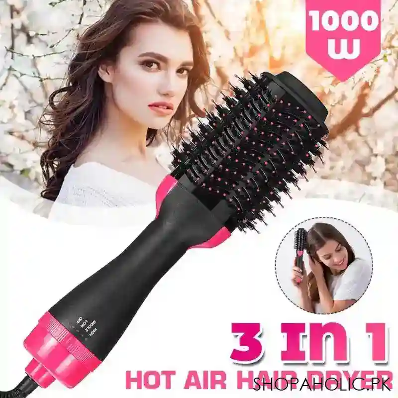 Hair Straightener Brush 3 in1
