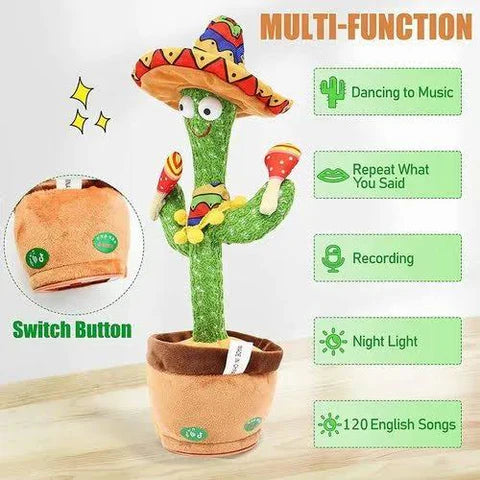 Dancing Cactus Talking Toy