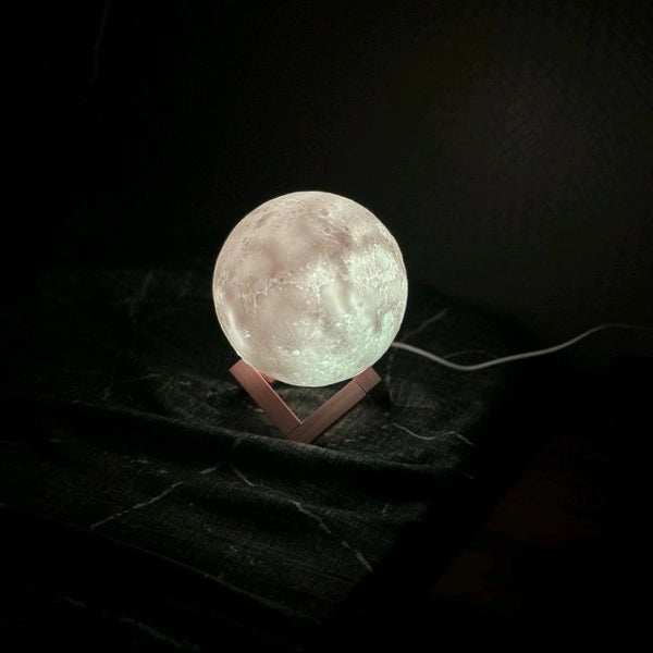 Moon lamp 7 color changing led lights