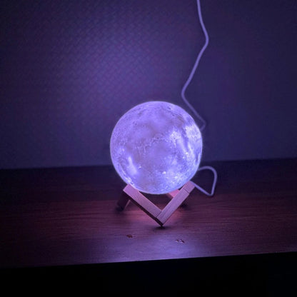 Moon lamp 7 color changing led lights
