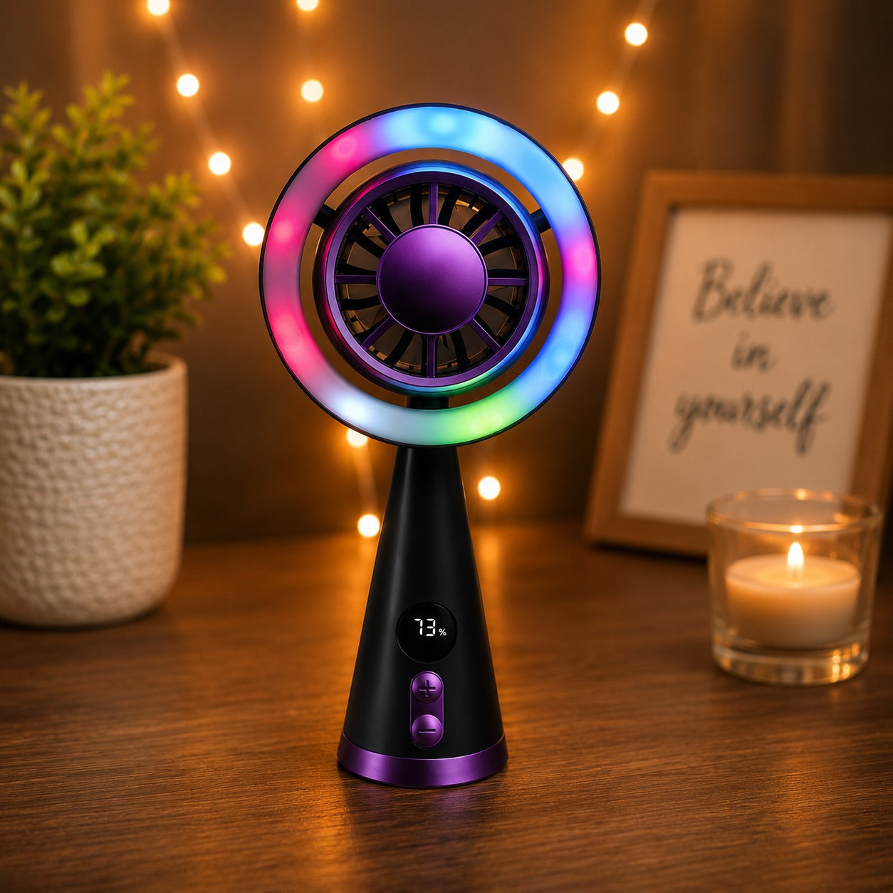 LED Portable Desk Fan