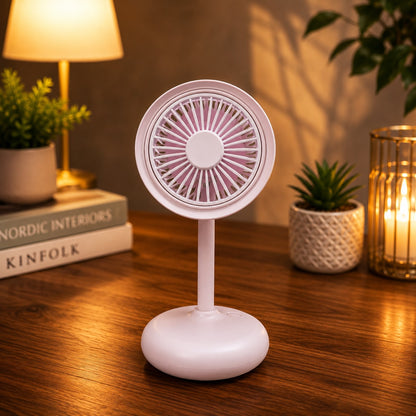 MaxStar Portable Rechargeable Desk Fan