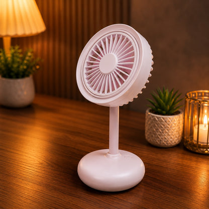 MaxStar Portable Rechargeable Desk Fan
