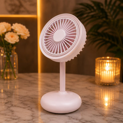 MaxStar Portable Rechargeable Desk Fan